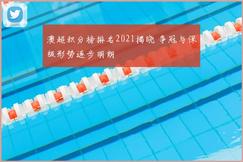 澳超积分榜排名2021揭晓 争冠与保级形势逐步明朗